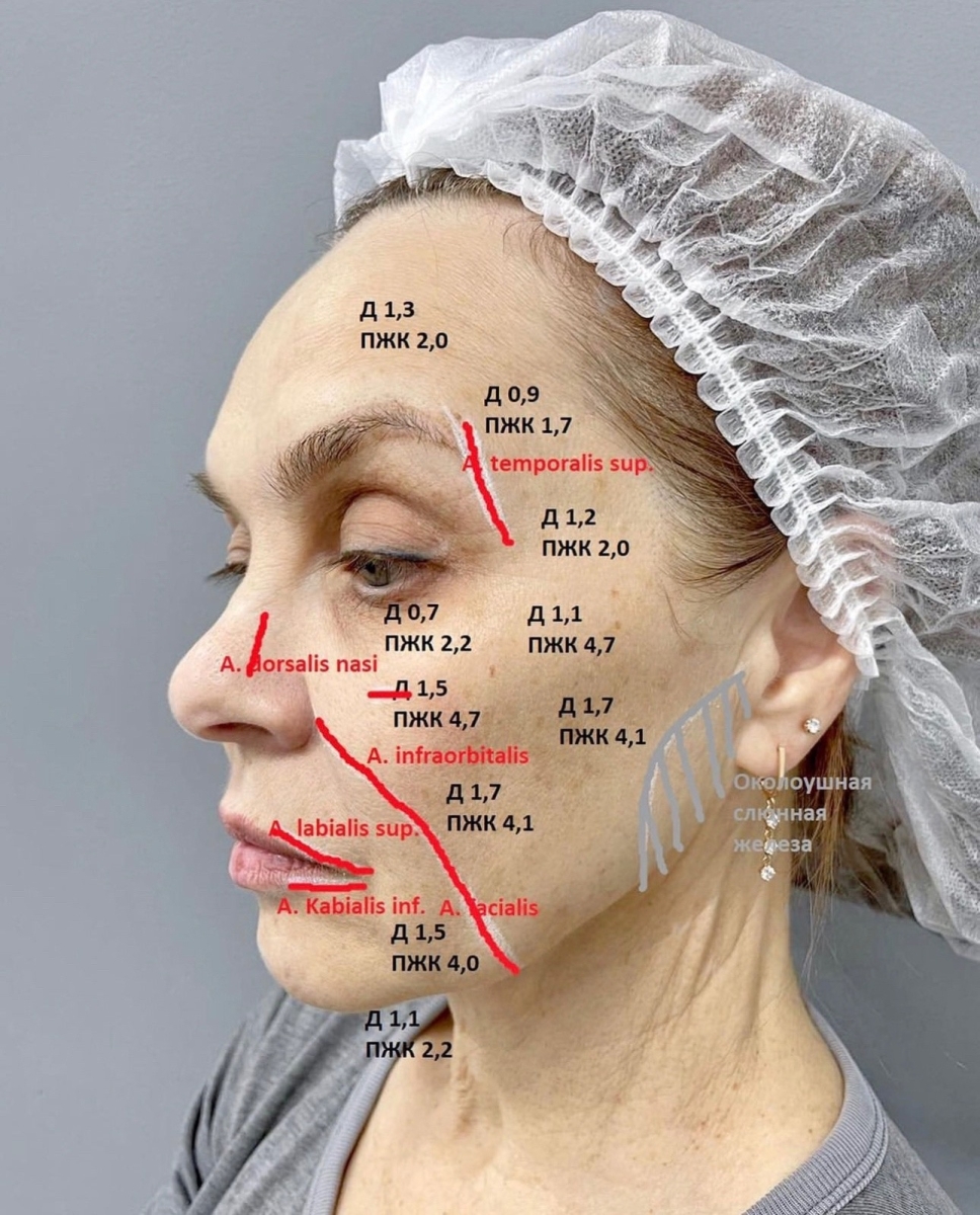 Диагностическая карта вашего лица